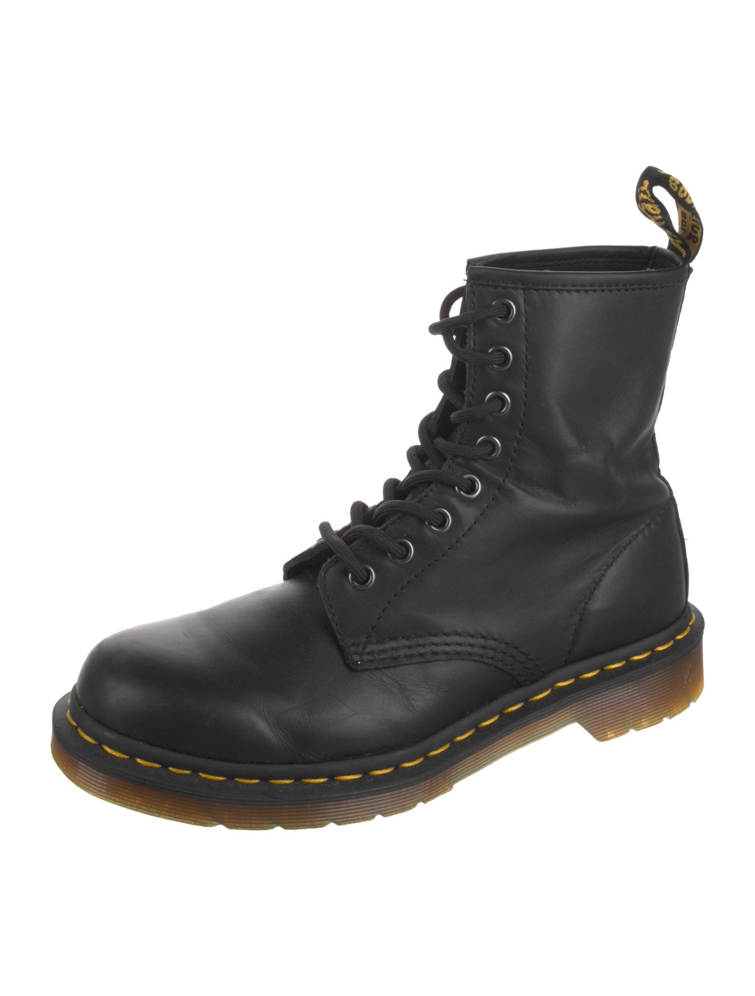 Dr. Martens Leather Combat Boots