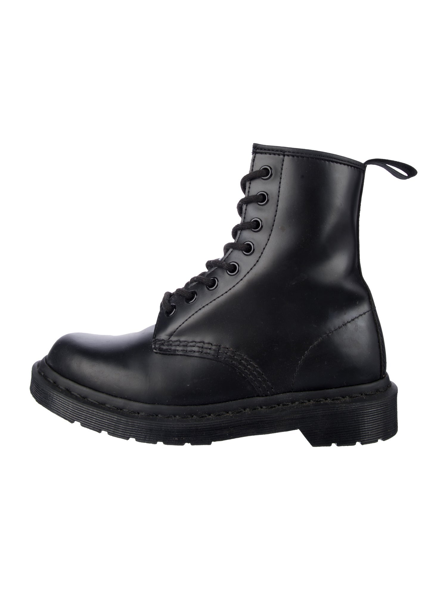 Dr. Martens Leather Combat Boots