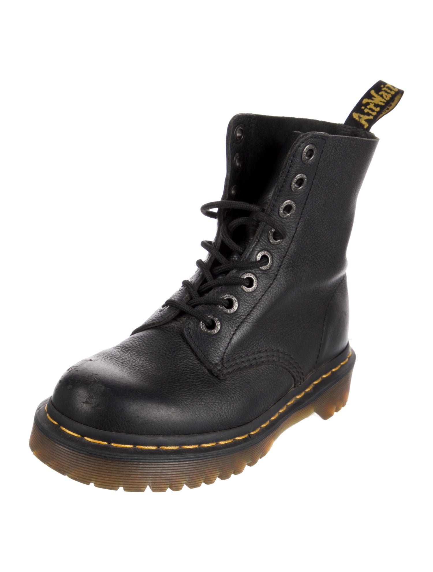 Dr. Martens Leather Combat Boots