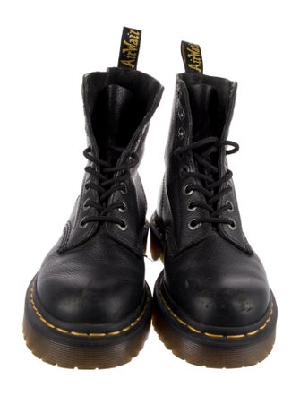 Dr. Martens Leather Combat Boots