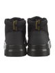 Dr. Martens Canvas Leather Trim Embellishment Lace-Up Boots
