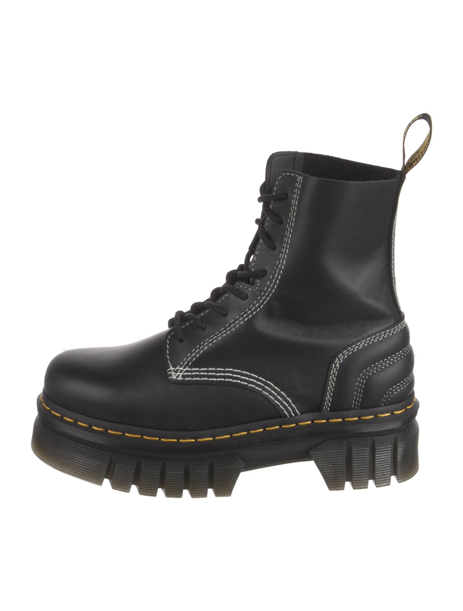 Dr. Martens Leather Combat Boots