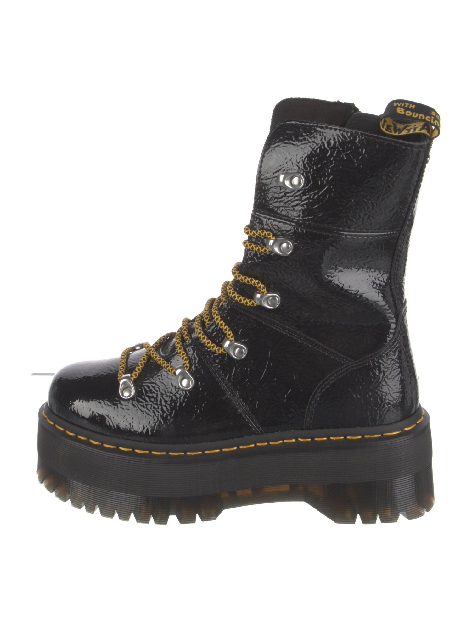 Dr. Martens Patent Leather Combat Boots
