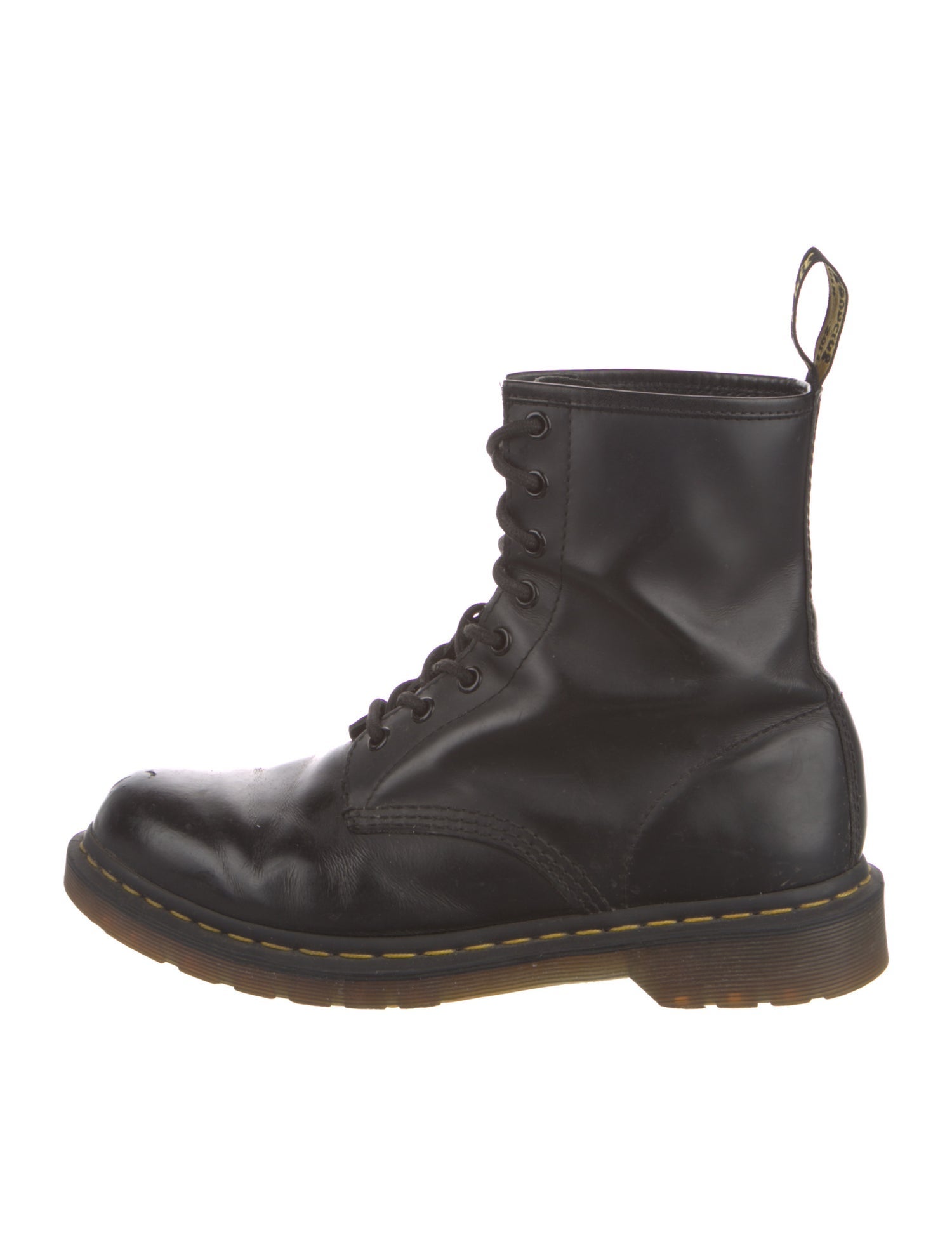 Dr. Martens Leather Combat Boots