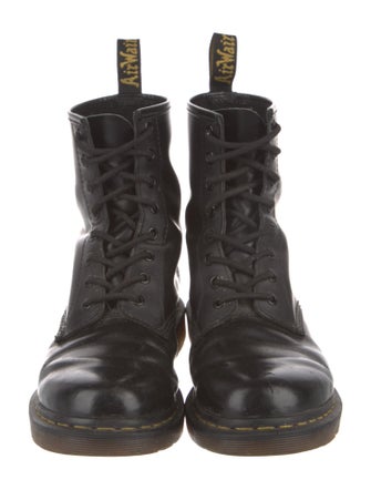 Dr. Martens Leather Combat Boots