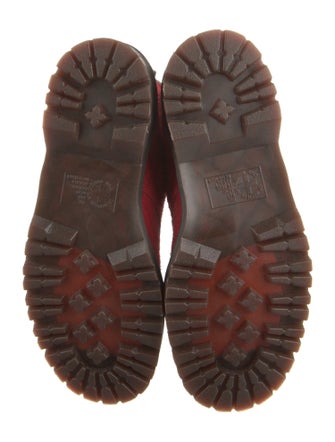 Dr. Martens Suede Printed Hiking Boots