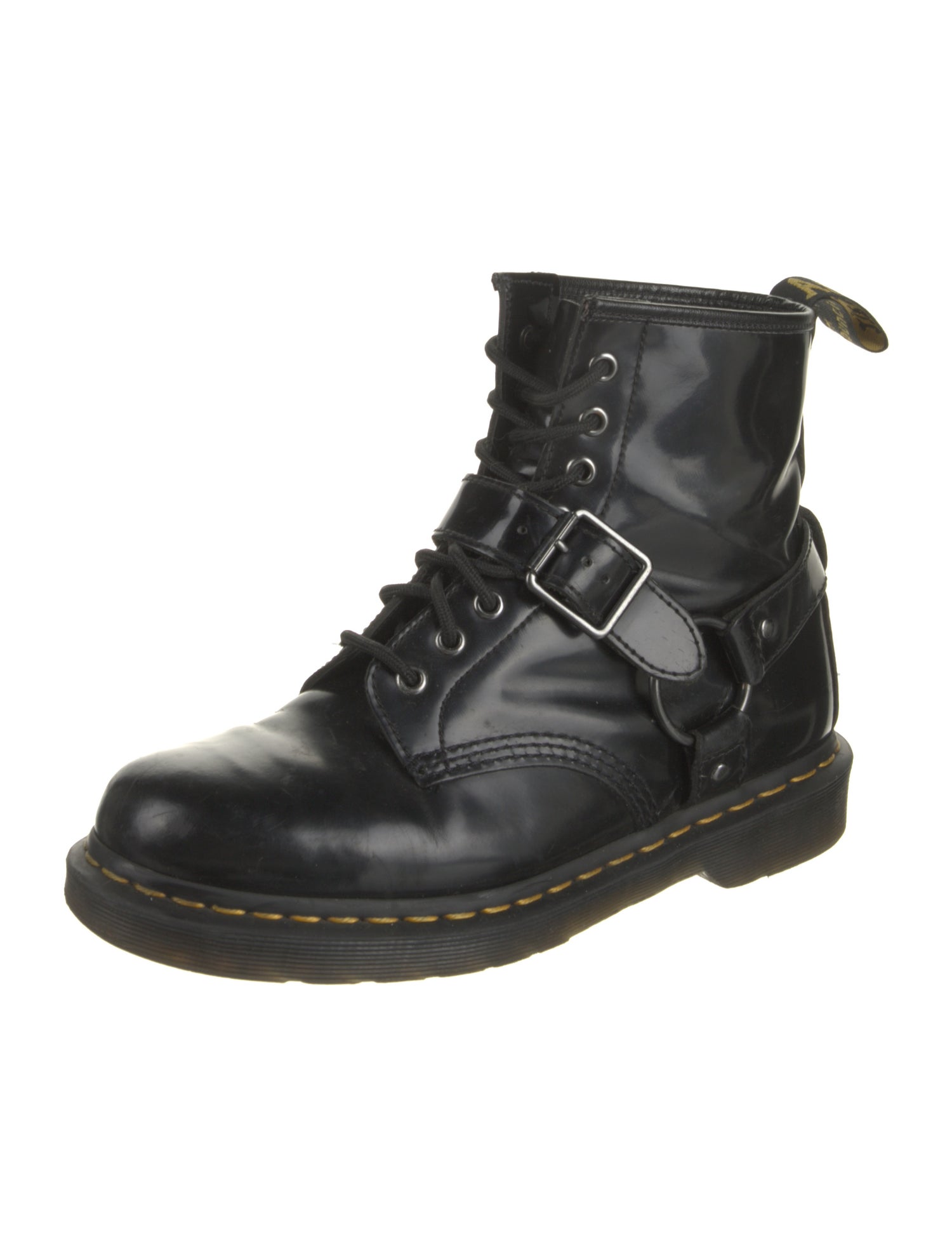 Dr. Martens Leather Lace-Up Boots