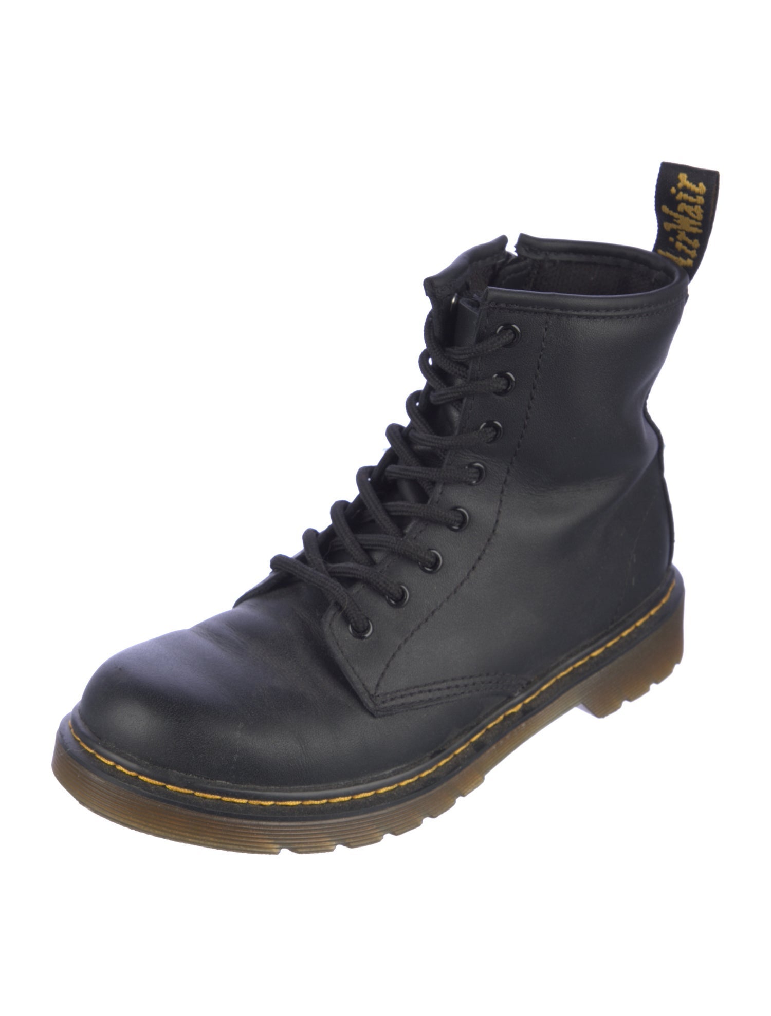 Dr. Martens Leather Combat Boots