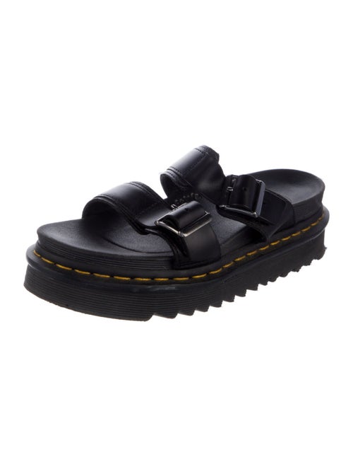 Dr. Martens Leather Slides