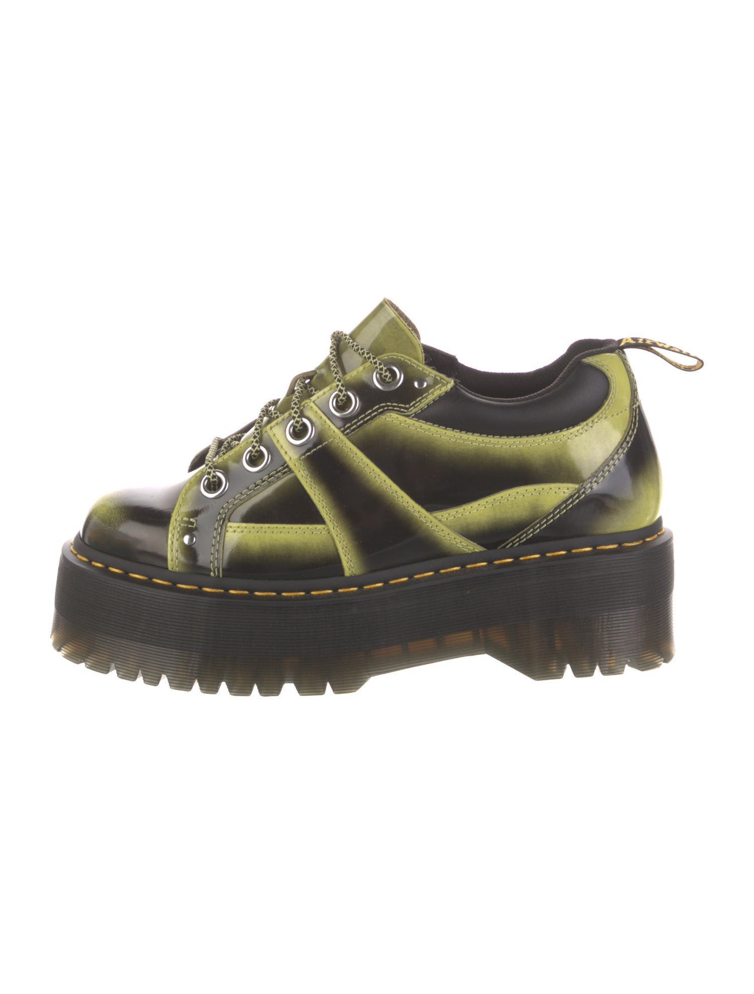 Dr. Martens Leather Printed Sneakers