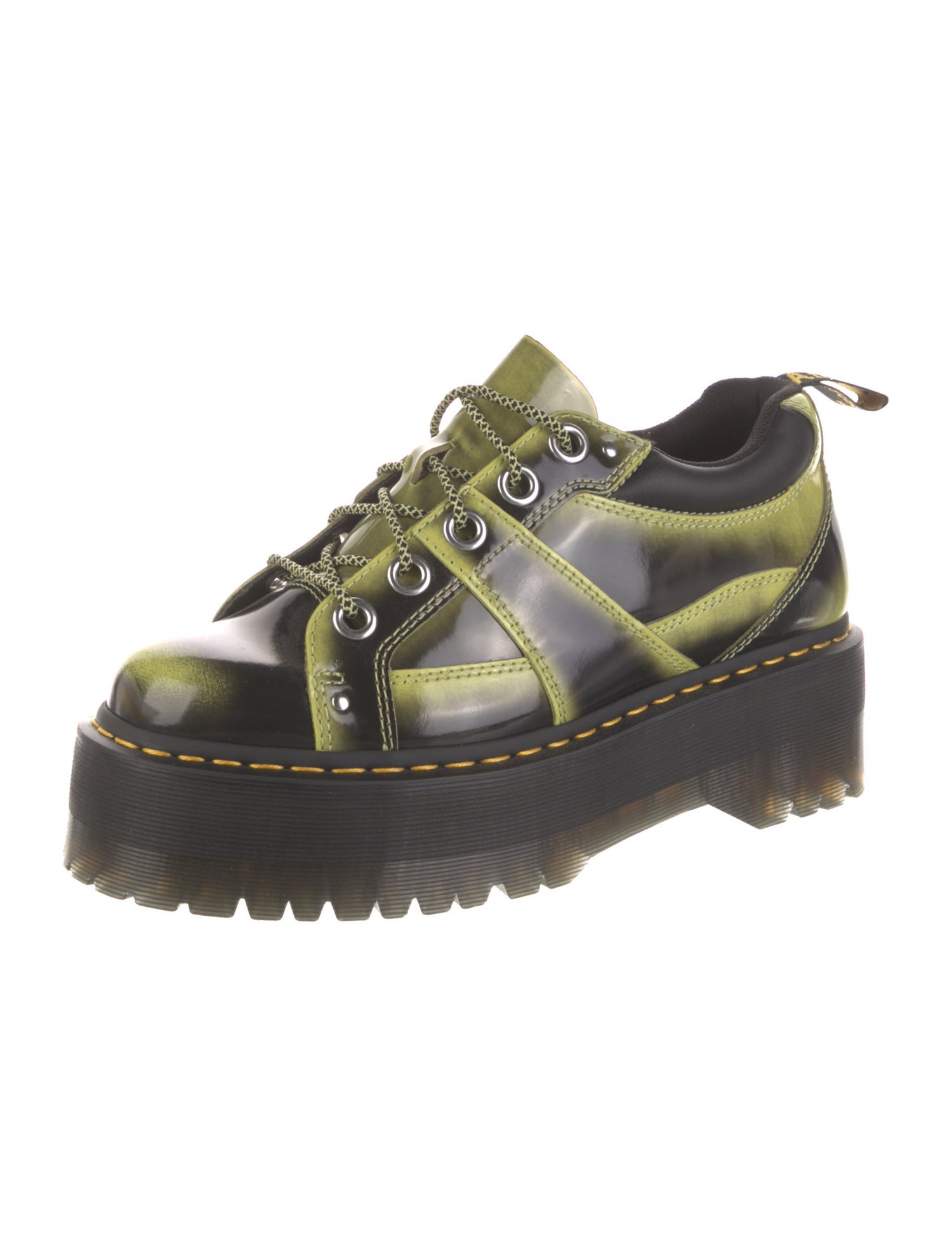 Dr. Martens Leather Printed Sneakers