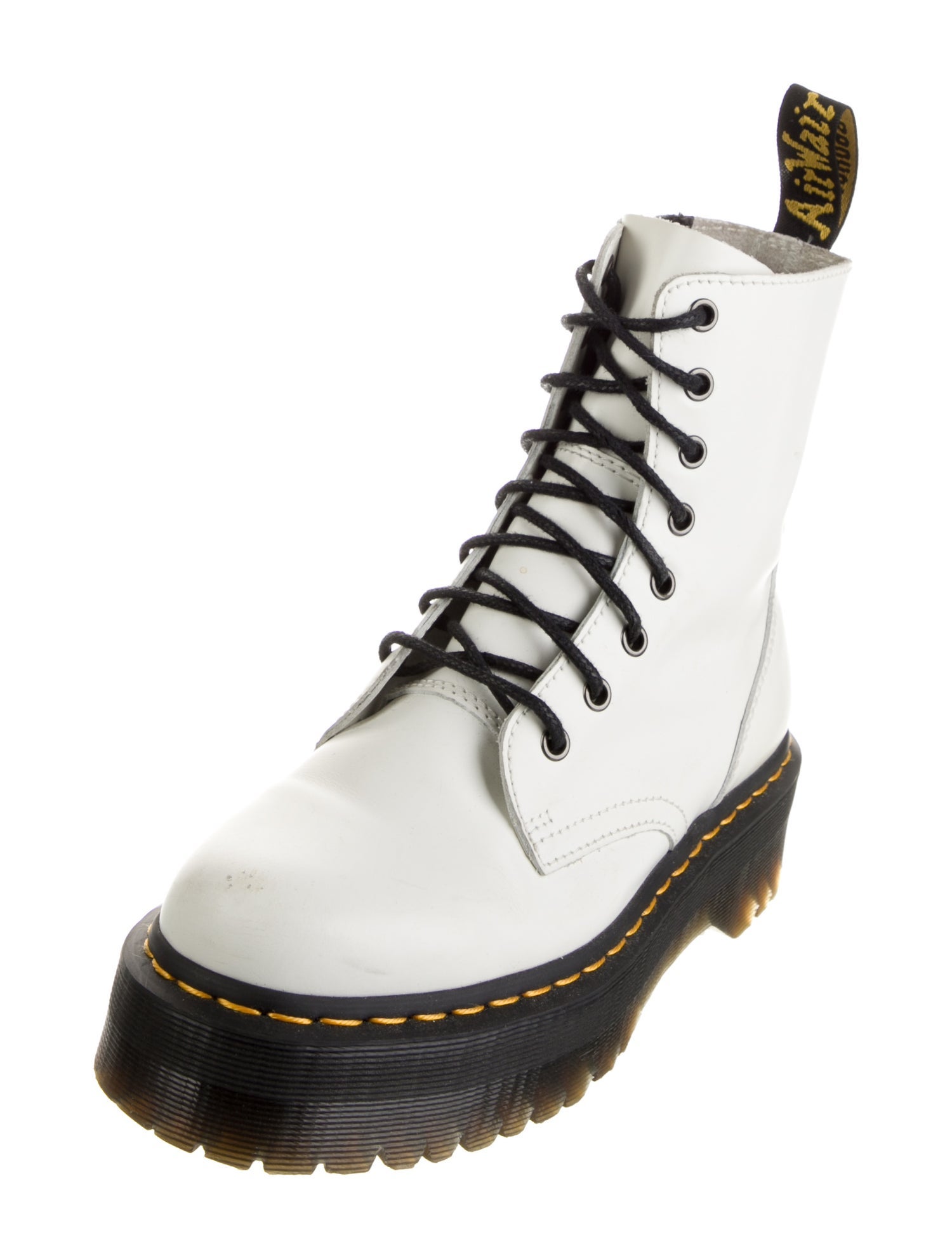 Dr. Martens Leather Combat Boots