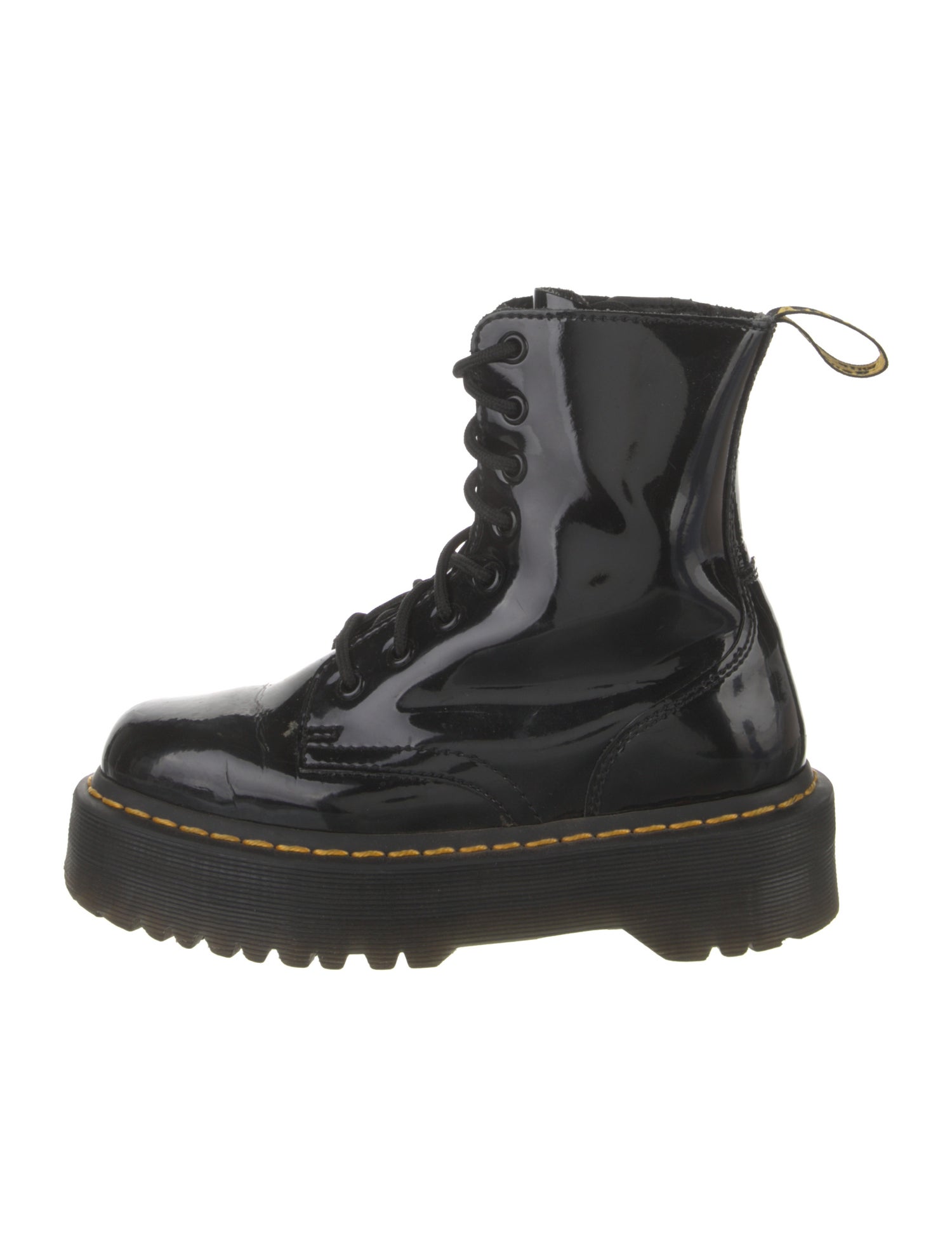 Dr. Martens Patent Leather Combat Boots