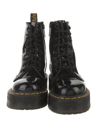 Dr. Martens Patent Leather Combat Boots