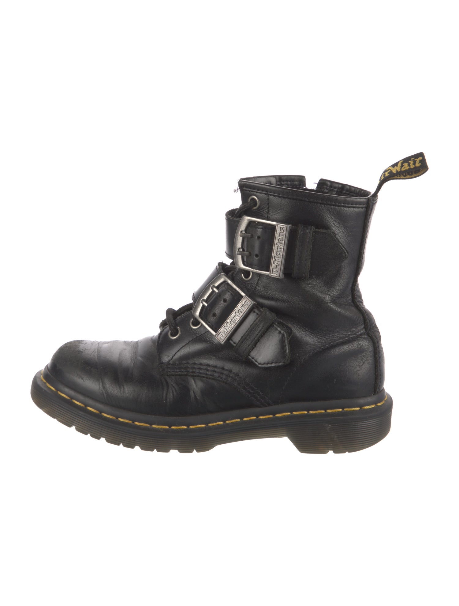 Dr. Martens Leather Combat Boots
