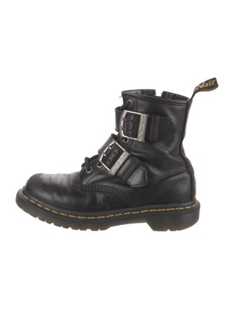 Dr. Martens Leather Combat Boots