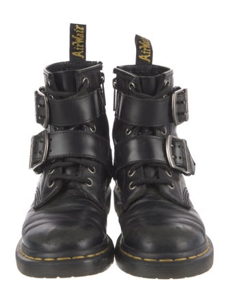Dr. Martens Leather Combat Boots