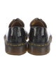Dr. Martens Patent Leather Colorblock Pattern Sneakers