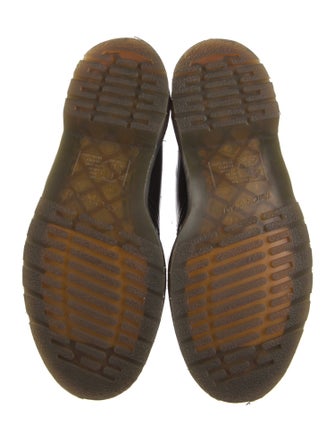 Dr. Martens Patent Leather Colorblock Pattern Sneakers