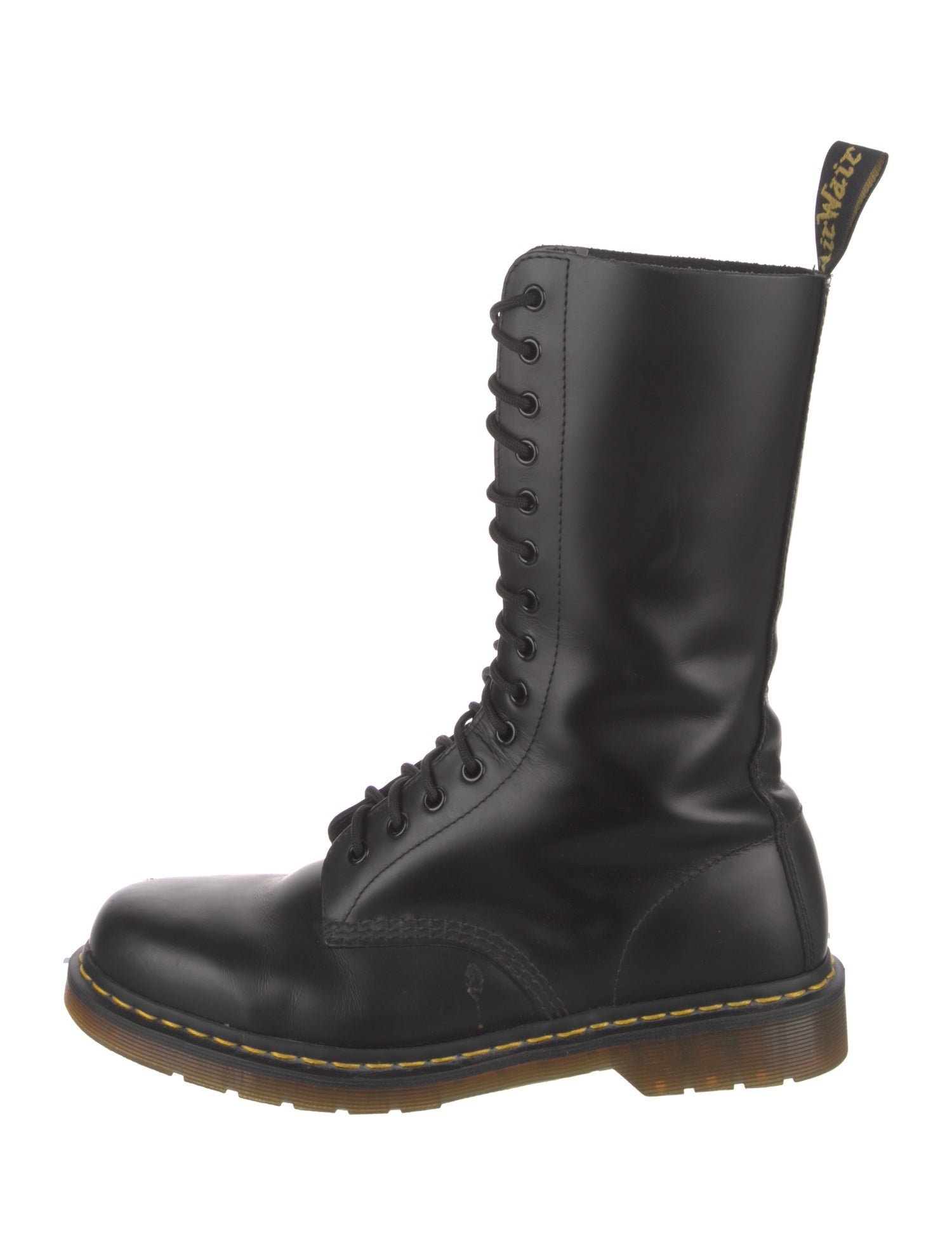 Dr. Martens Leather Combat Boots