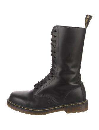 Dr. Martens Leather Combat Boots