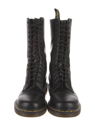 Dr. Martens Leather Combat Boots