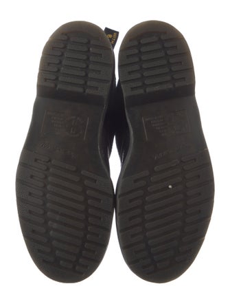 Dr. Martens Leather Patterned Combat Boots