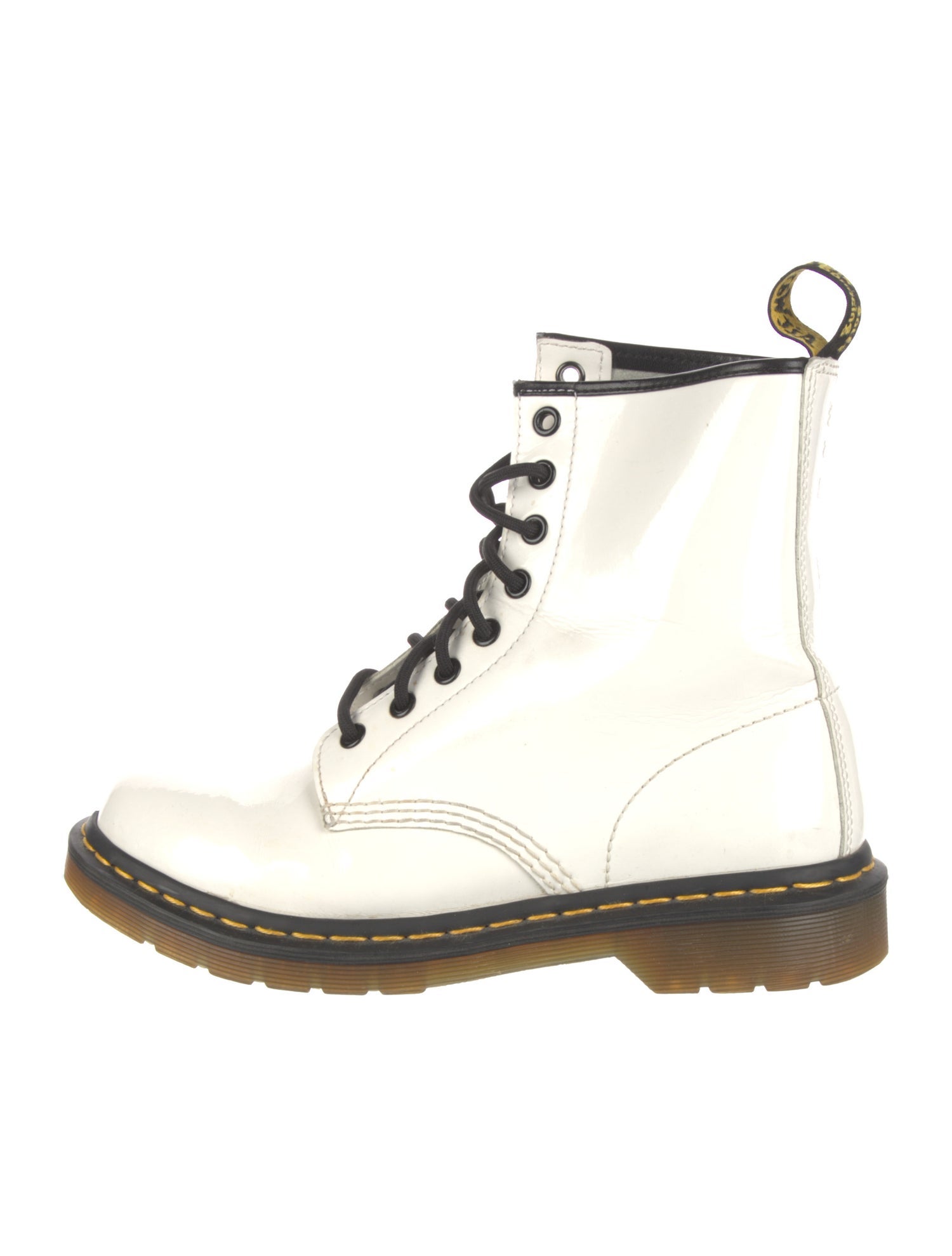 Dr. Martens Patent Leather Combat Boots