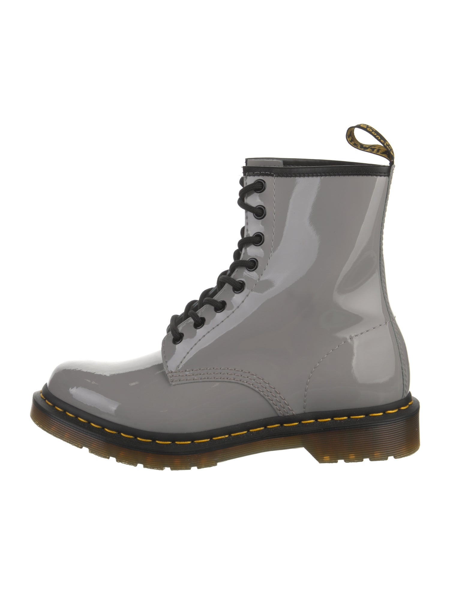 Dr. Martens Patent Leather Combat Boots