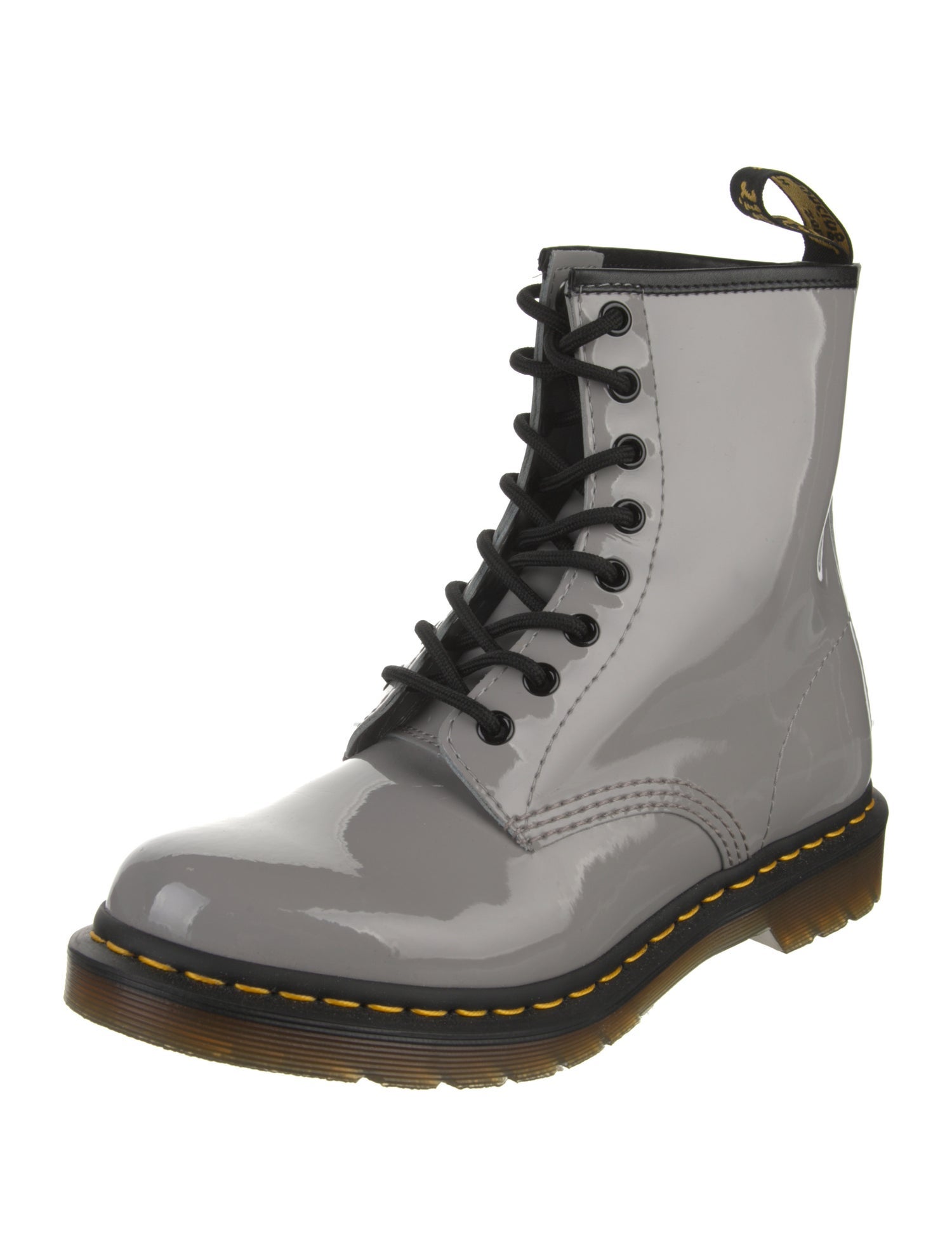 Dr. Martens Patent Leather Combat Boots