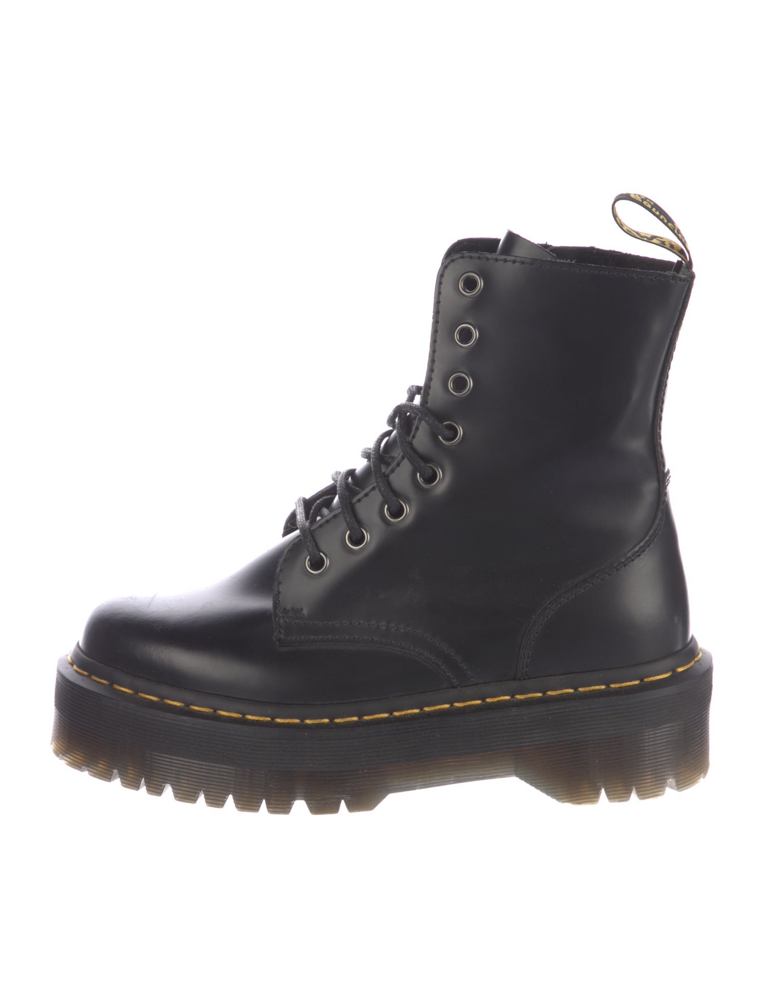 Dr. Martens Patent Leather Combat Boots