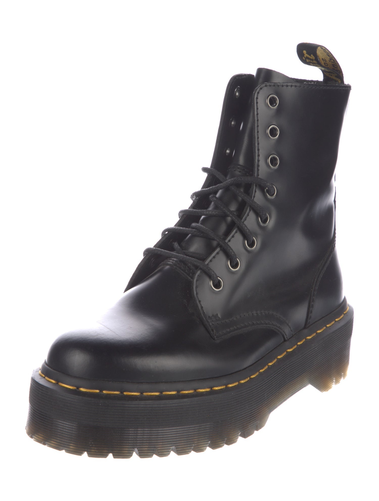Dr. Martens Patent Leather Combat Boots