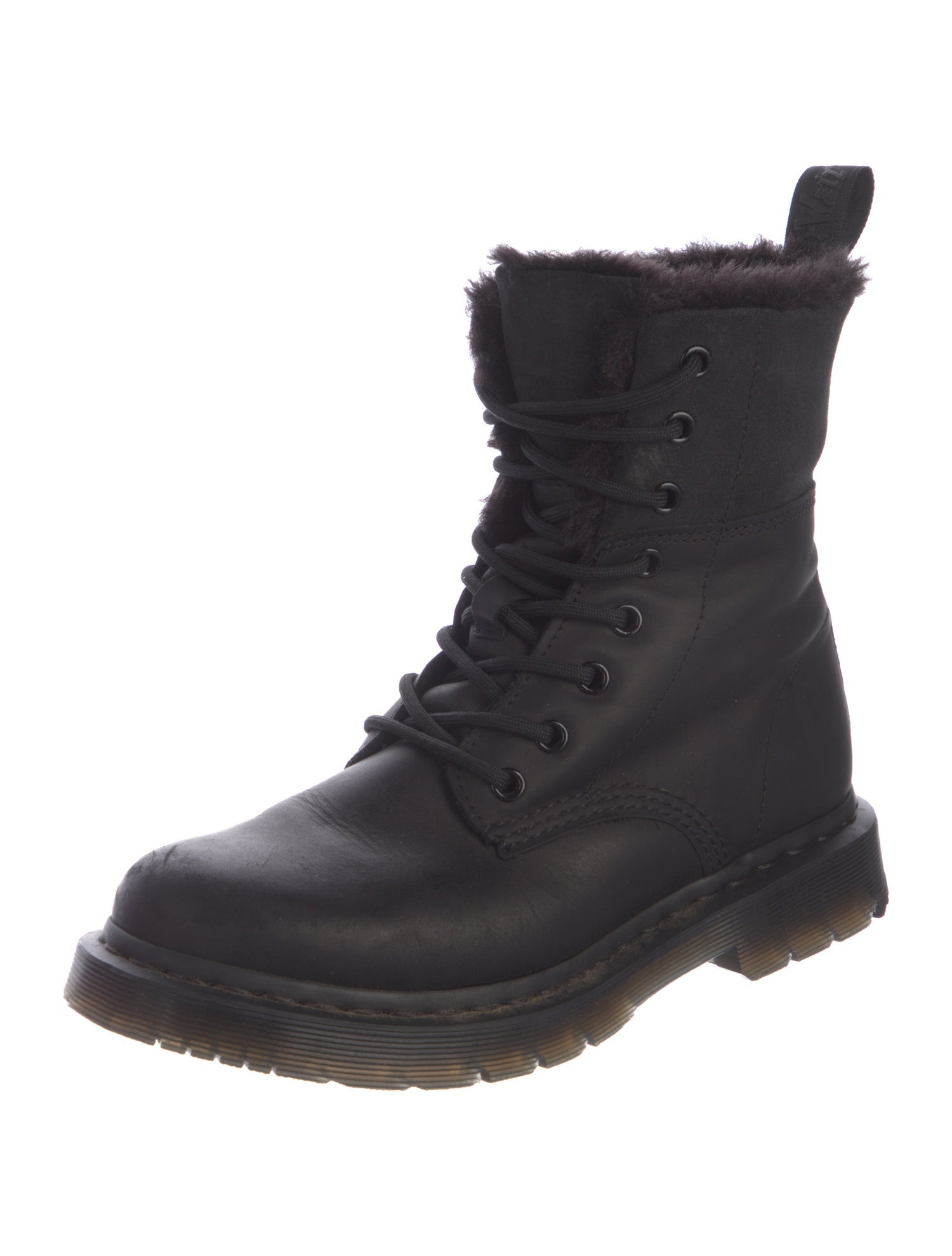 Dr. Martens Leather Combat Boots