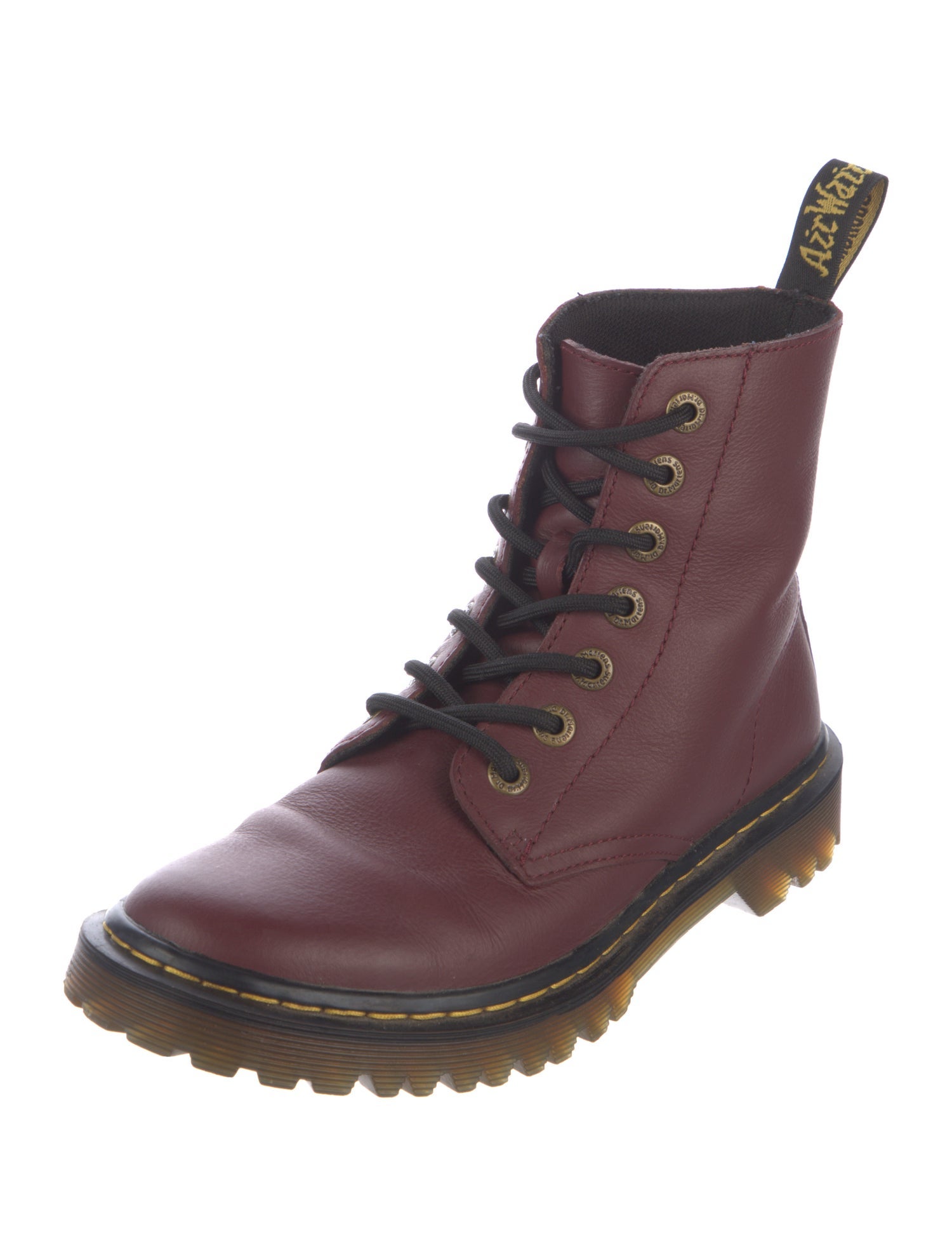 Dr. Martens Leather Combat Boots