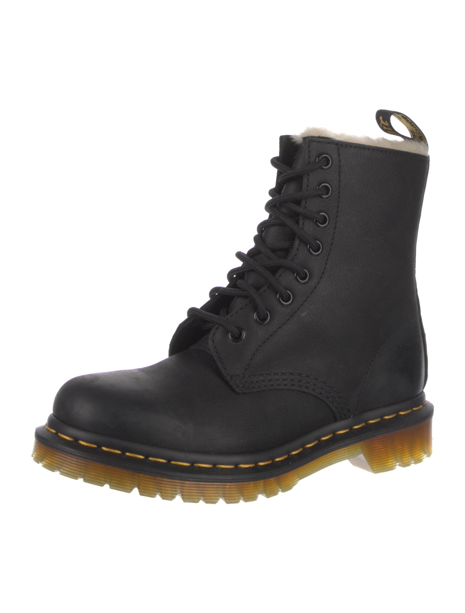 Dr. Martens Leather Combat Boots