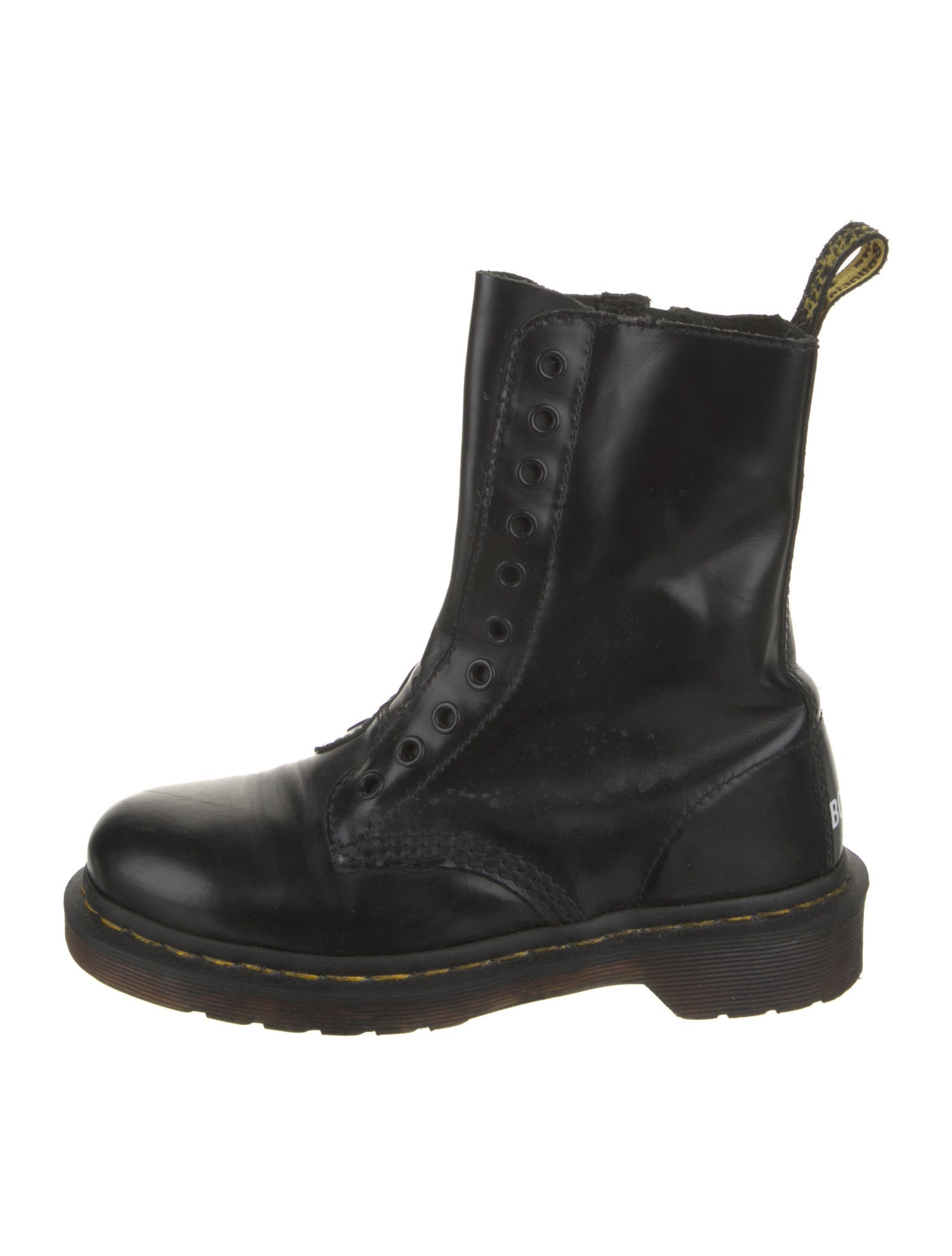 Vetements x Dr. Martens Leather Combat Boots