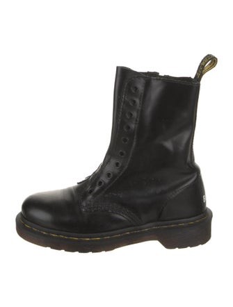 Vetements x Dr. Martens Leather Combat Boots