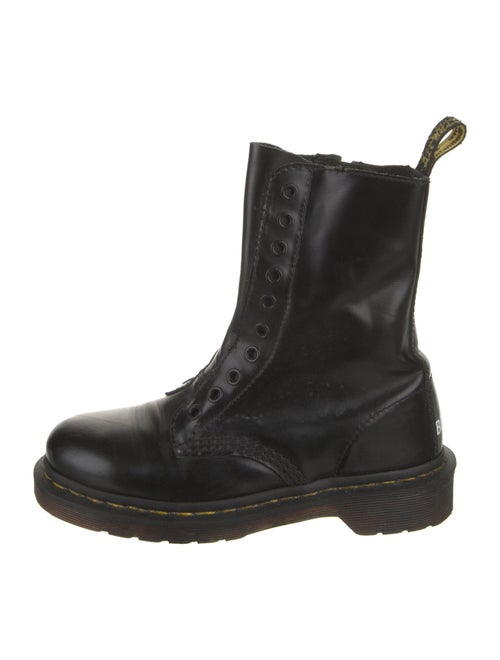 Vetements x Dr. Martens Leather Combat Boots