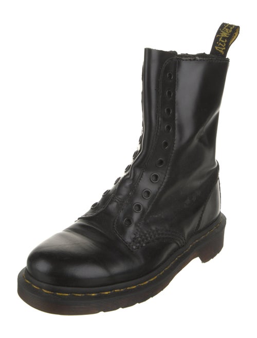 Vetements x Dr. Martens Leather Combat Boots