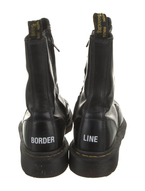 Vetements x Dr. Martens Leather Combat Boots