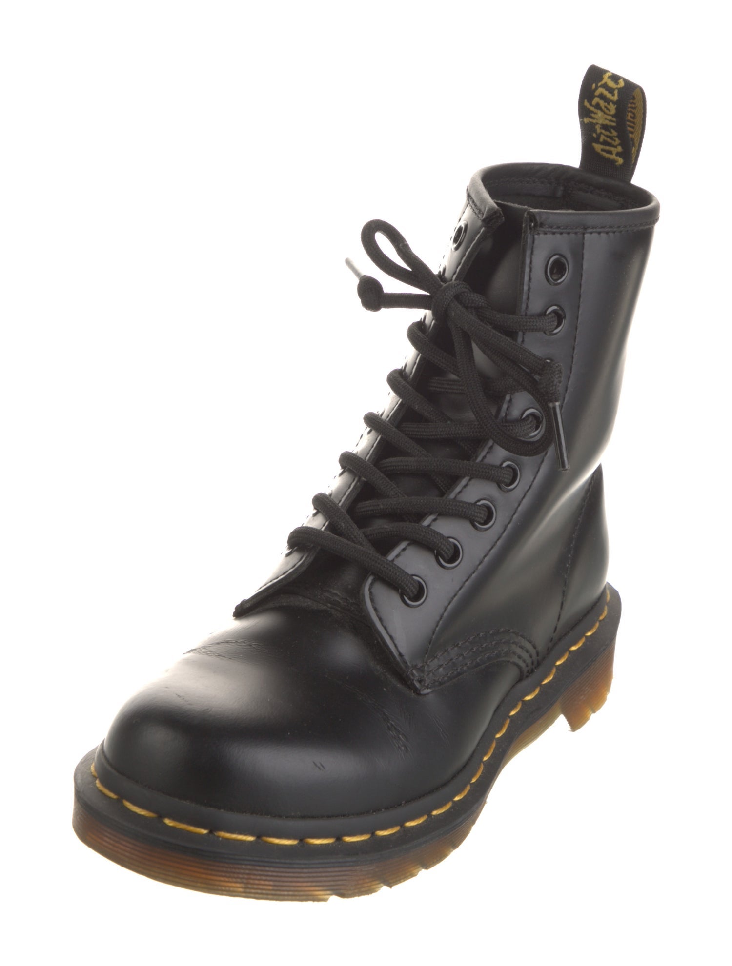 Dr. Martens Leather Combat Boots