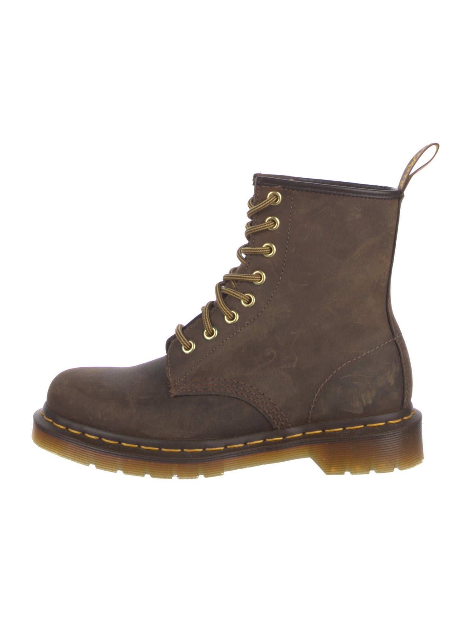 Dr. Martens Leather Lace-Up Boots