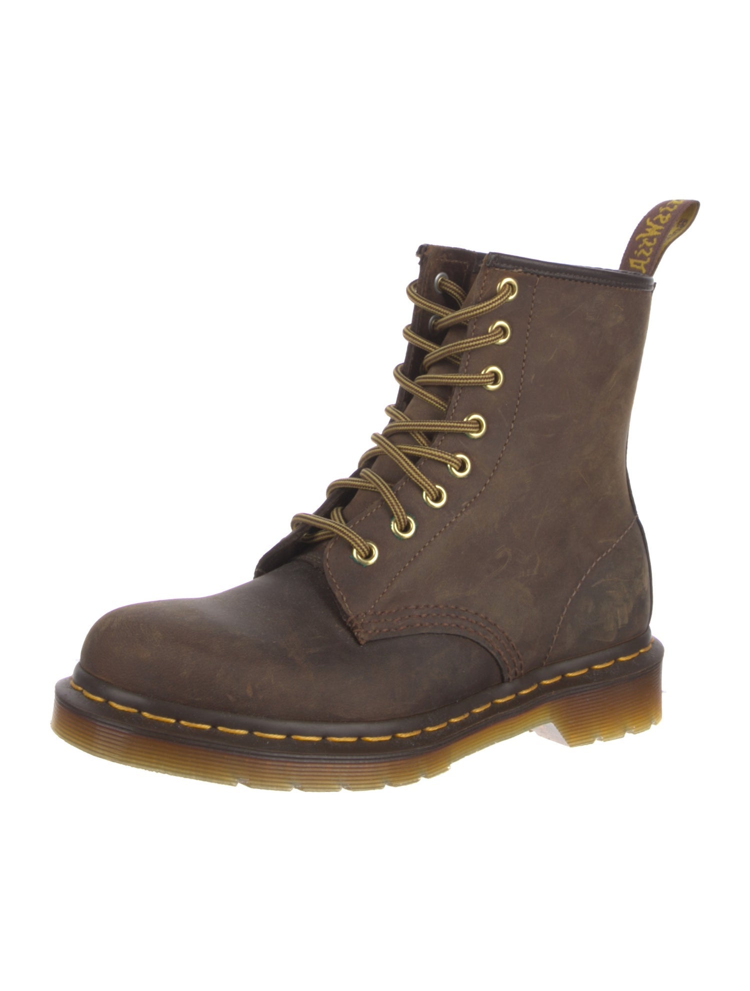 Dr. Martens Leather Lace-Up Boots