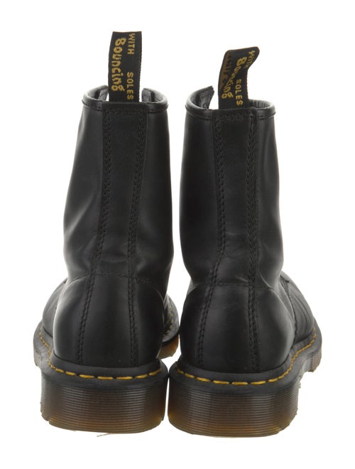 Dr. Martens Leather Striped Combat Boots