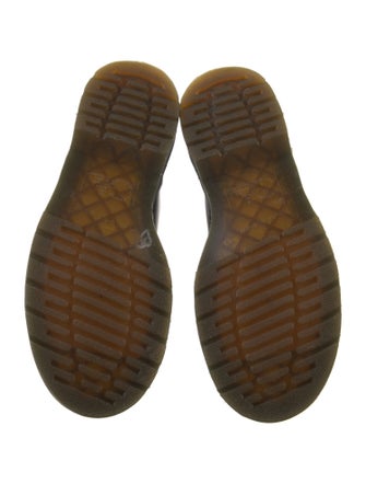 Dr. Martens Leather Striped Combat Boots