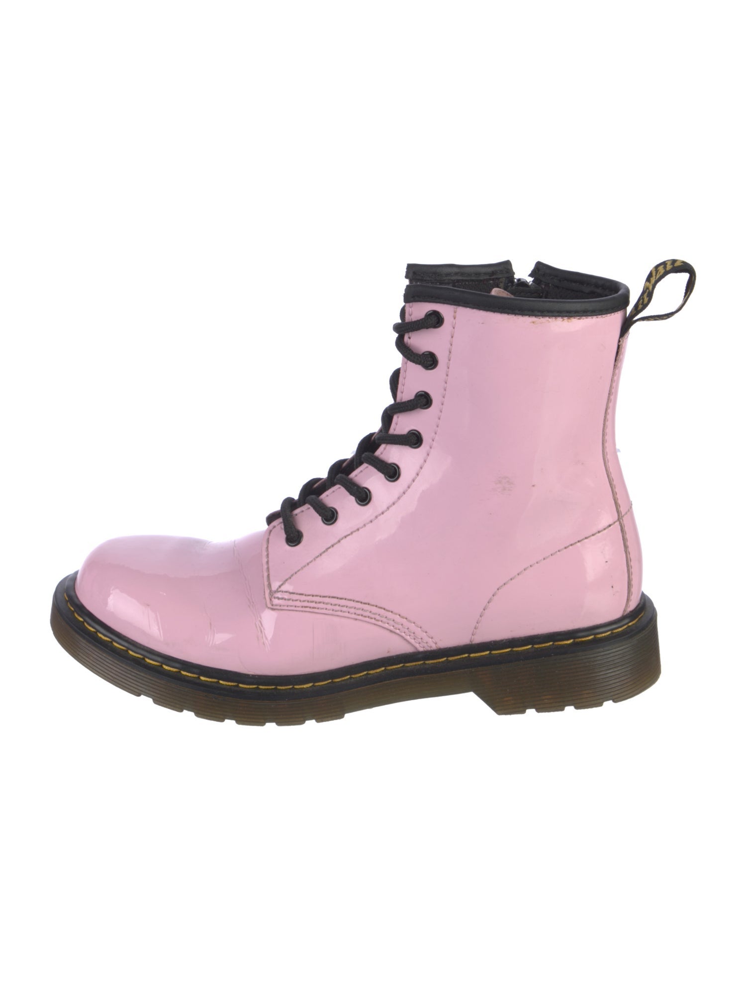 Dr. Martens Patent Leather Combat Boots