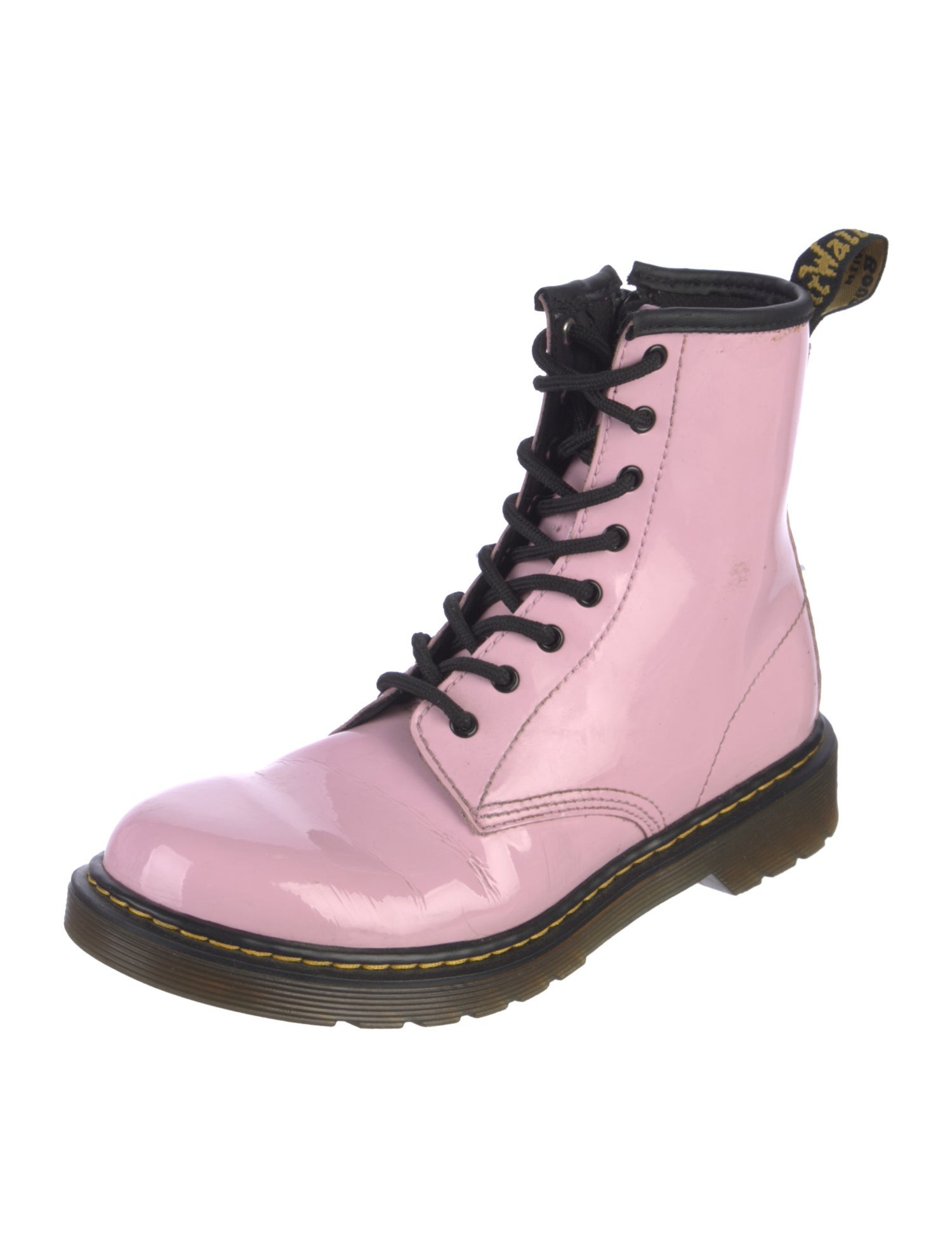 Dr. Martens Patent Leather Combat Boots