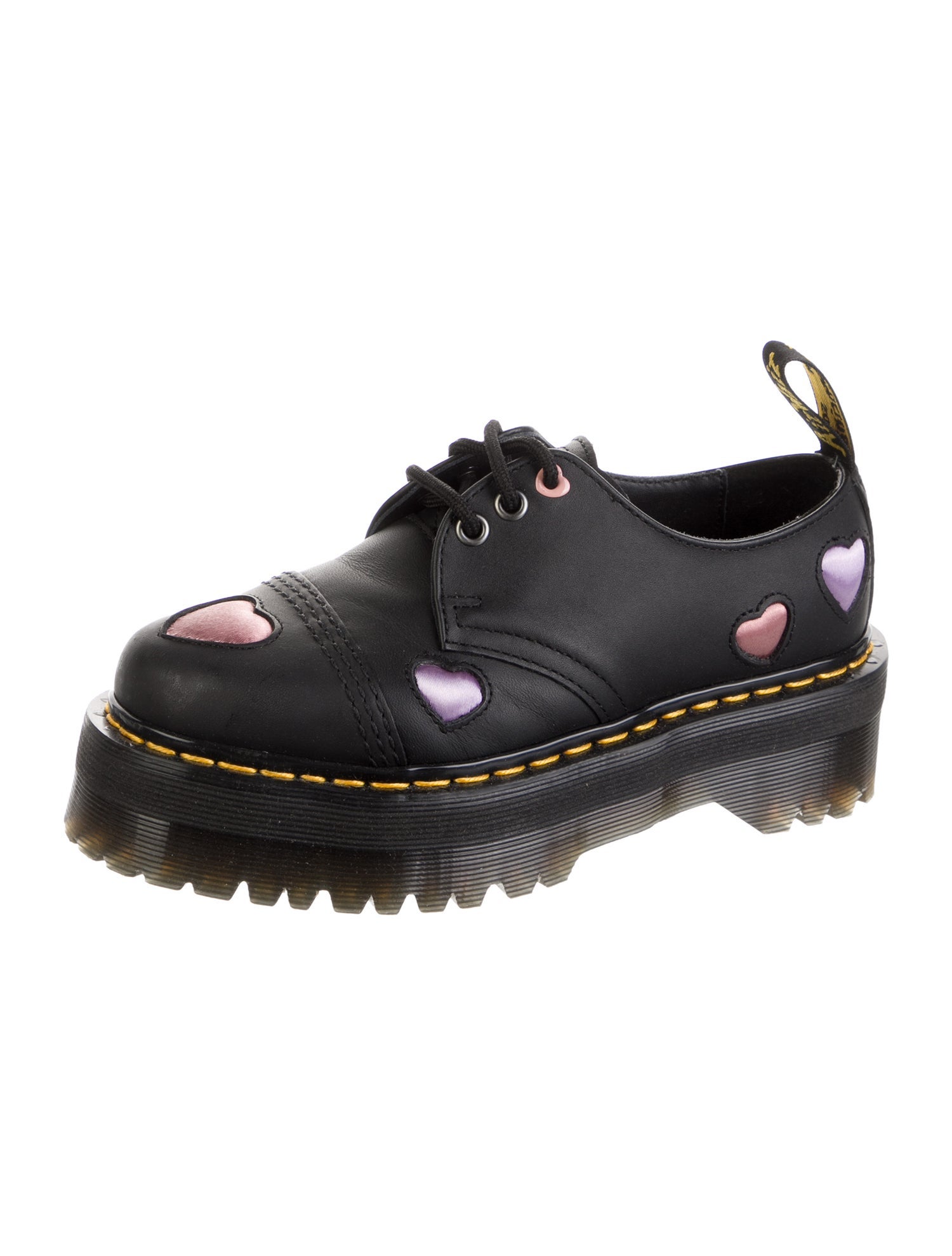 Dr. Martens Leather Patterned Oxfords