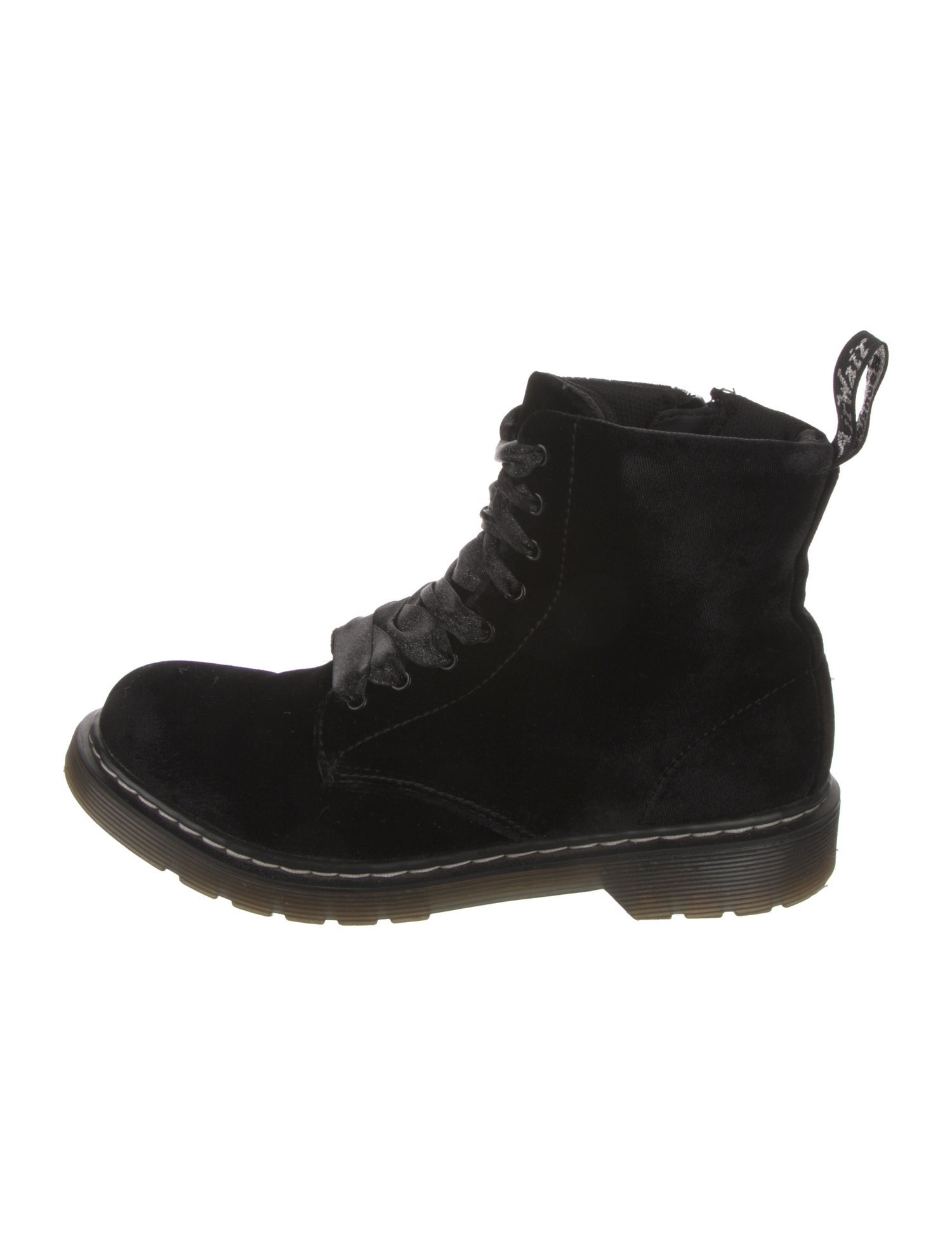 Dr. Martens Velvet Combat Boots