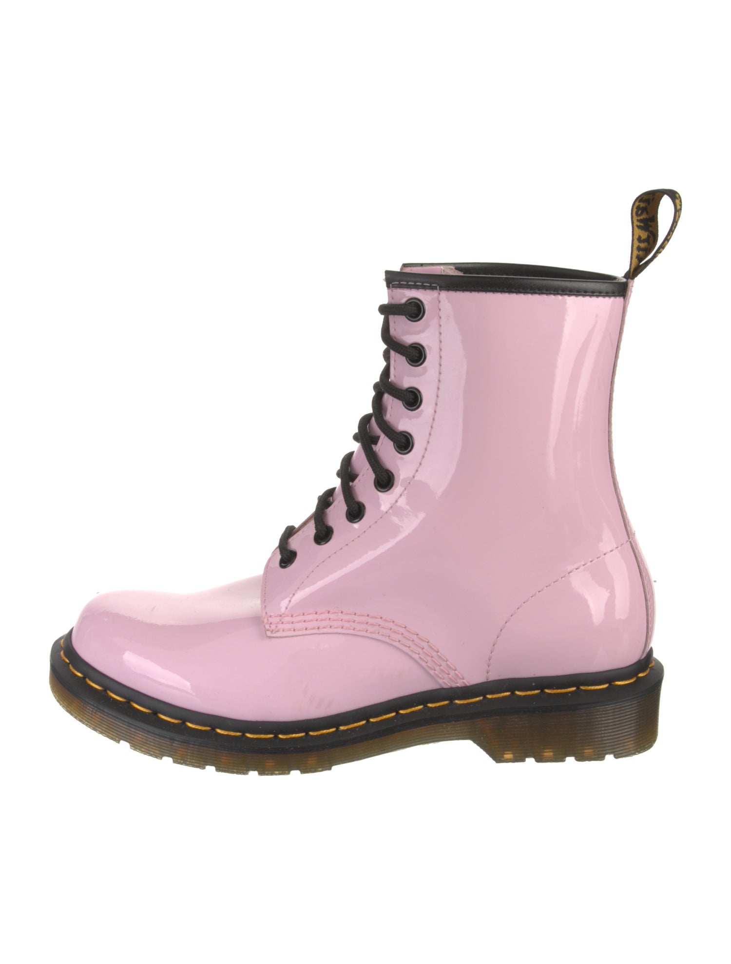Dr. Martens Patent Leather Combat Boots